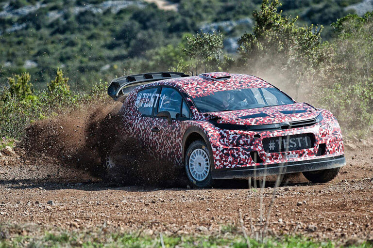 Citroën testet erstmals C3 WRC