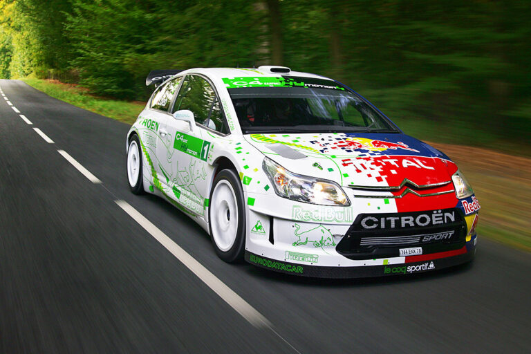 Hybridantrieb im Rallyeauto