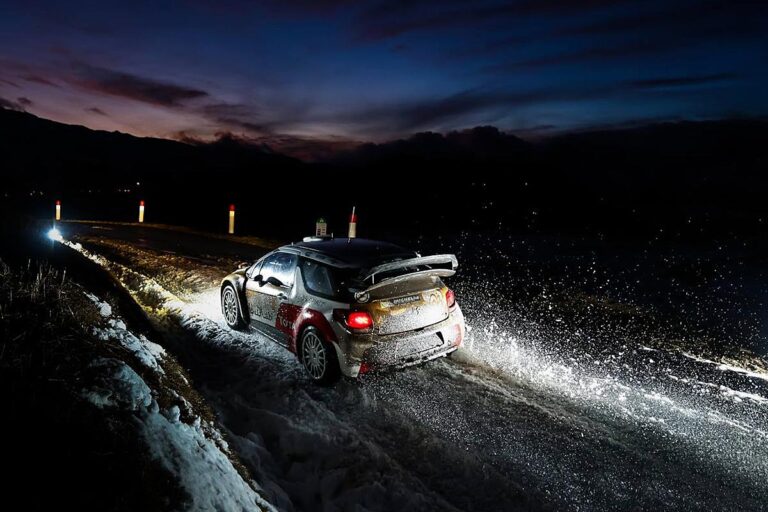 Loeb erhöht das Tempo