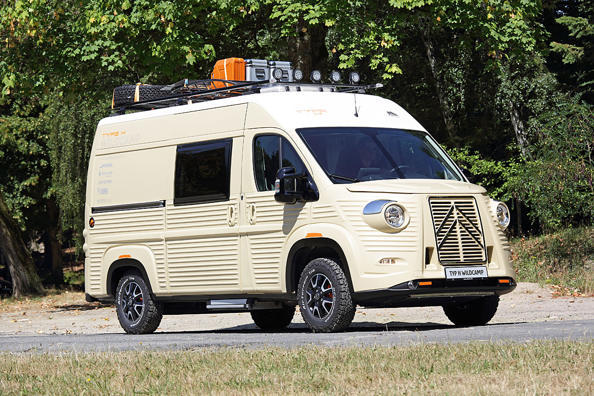 Citroën Typ H WildCamp: Außen alt, innen neu