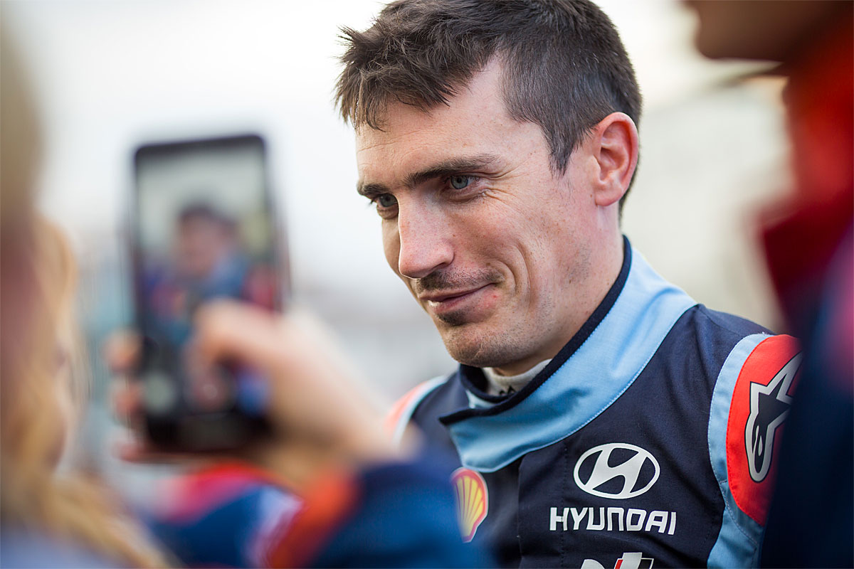Hyundai und MRF schicken Breen in die Rallye-EM