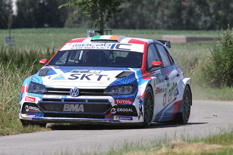 Ypern-Rallye: Drei Polo R5-Fahrer vorn