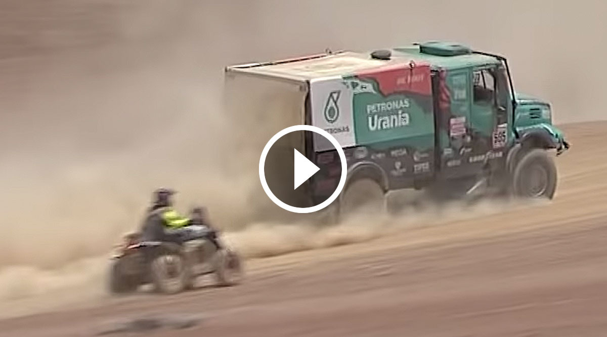 VIDEO: Rallye Dakar (Trucks) 7. Etappe