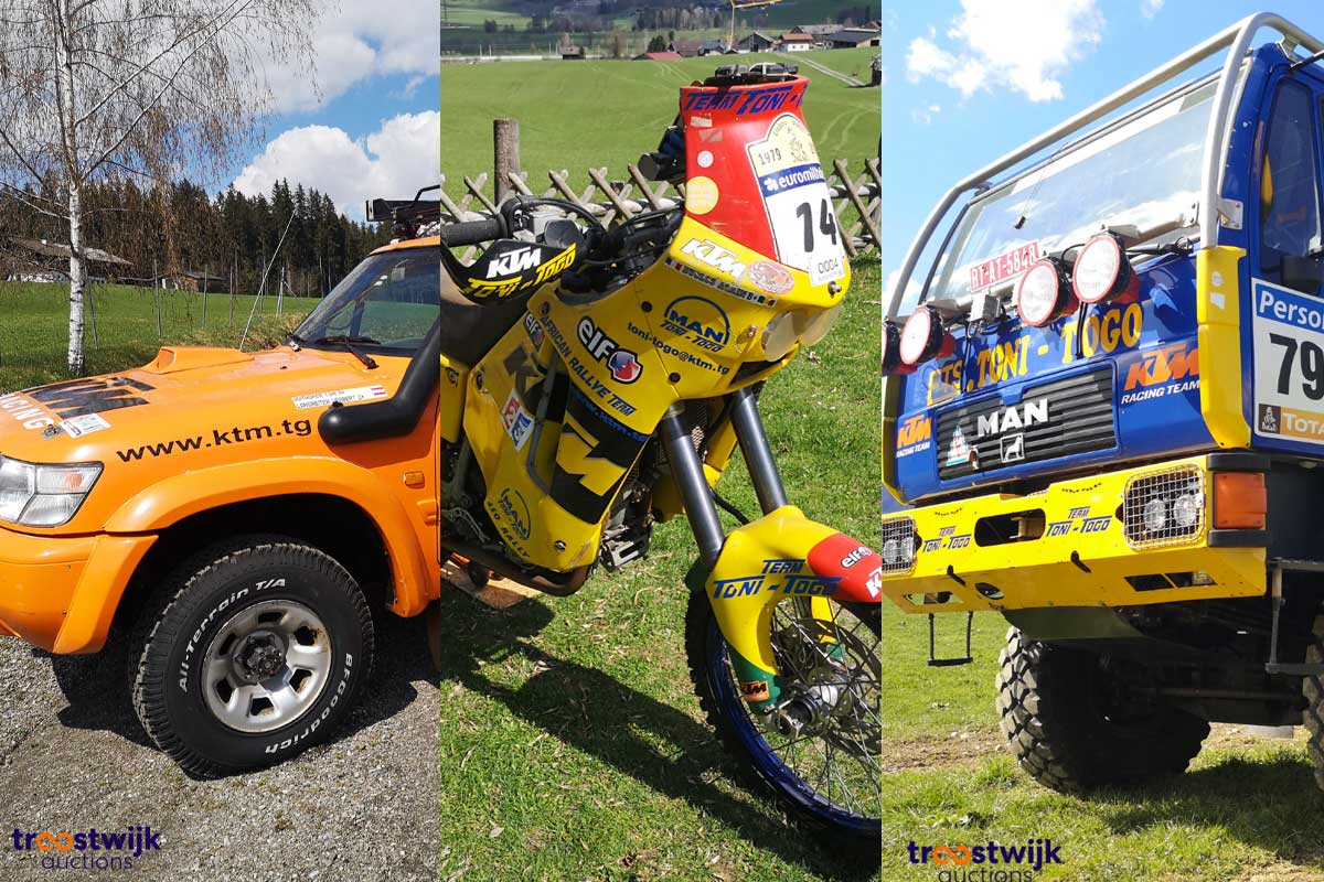 Online-Auktion: Rallye Dakar Fahrzeuge
