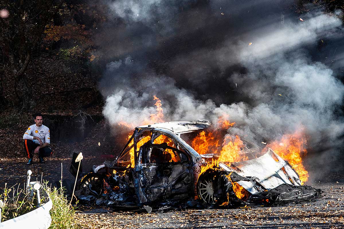 Evans knapp vorn – Sordo nach Feuer raus