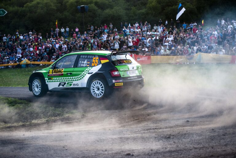 Kreim als Dritter in der WRC2 auf Podestkurs