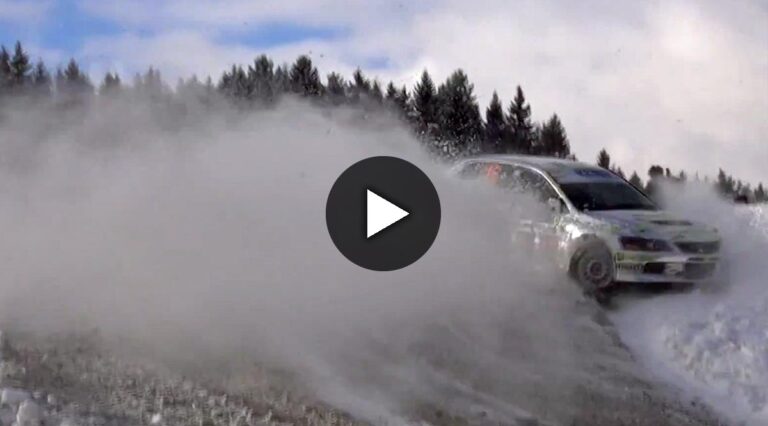 VIDEO: Jänner-Rallye Shakedown