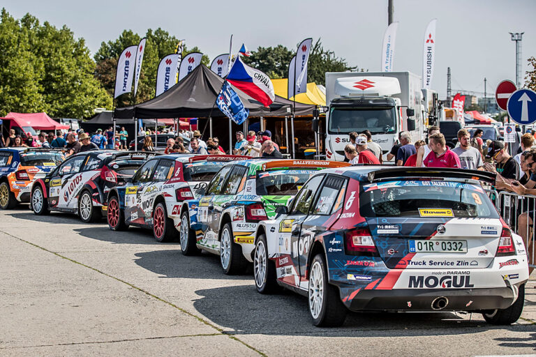 R5-Festival bei der Barum Czech Rally Zlín