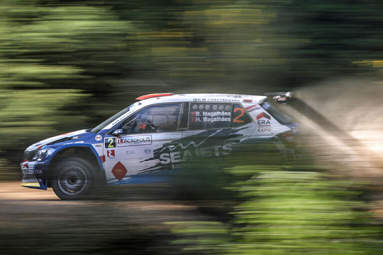Bruno Magalhães gewinnt Akropolis-Rallye
