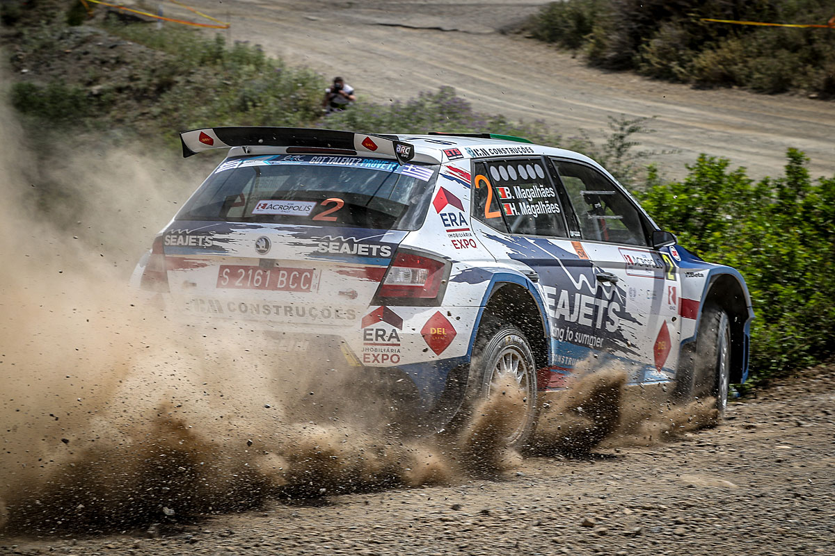 Akropolis-Rallye: Lukyanuk raus – Magalhães vorn