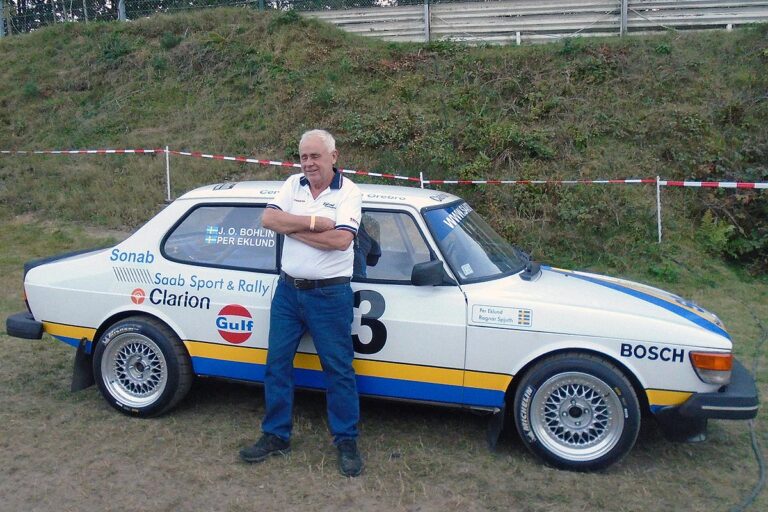 RKA: Eklund im Saab und offizielles Training