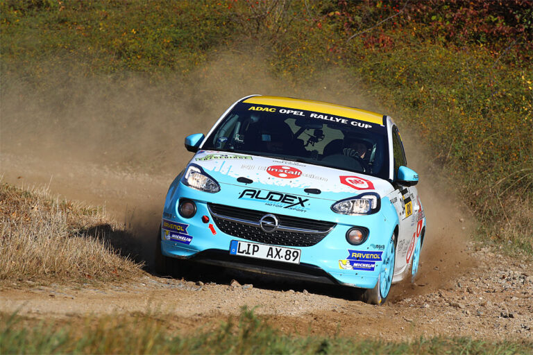 Elias Lundberg gewinnt ADAC Opel Rallye Cup 2018
