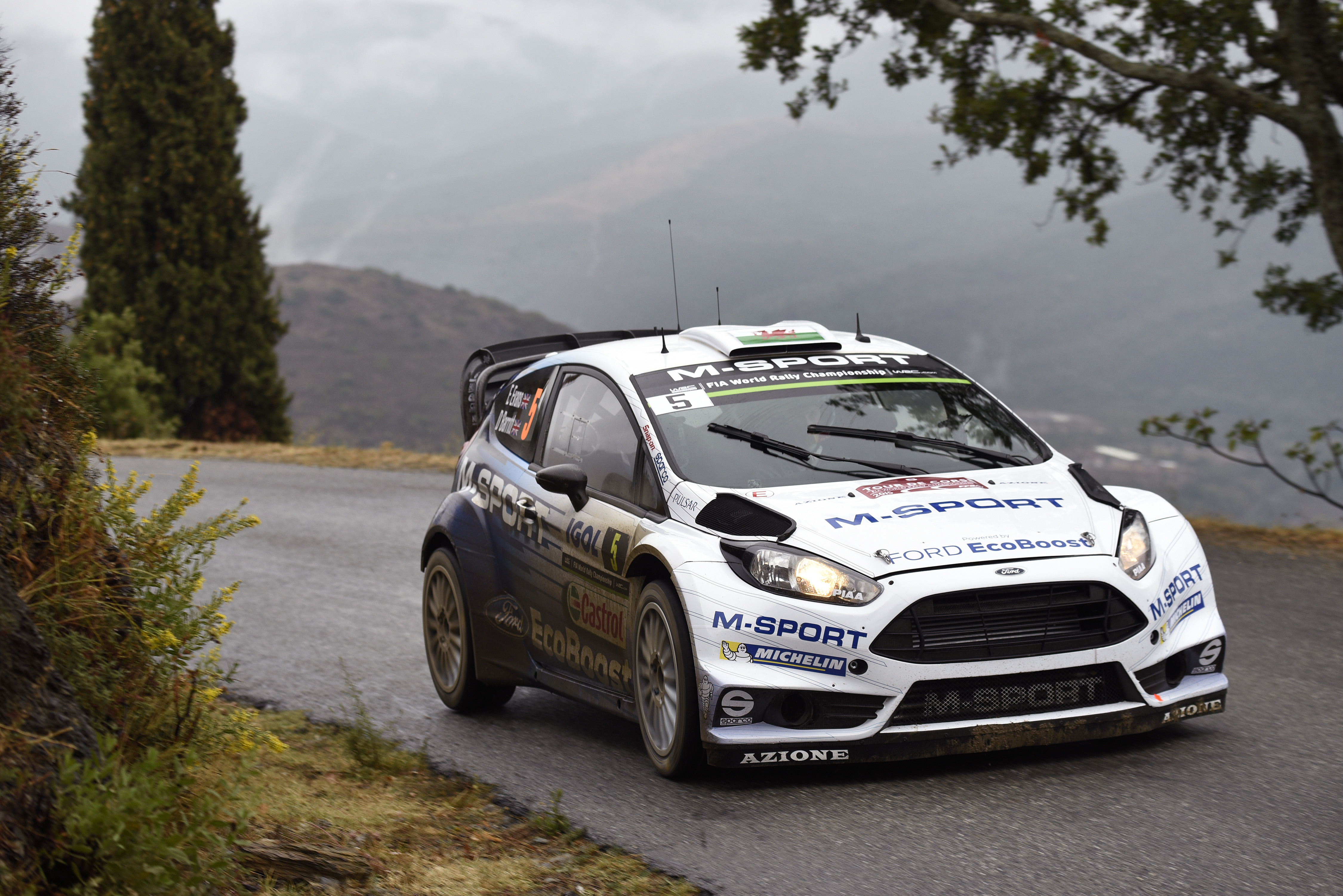 Plattfuß für Ogier, Evans an der Spitze