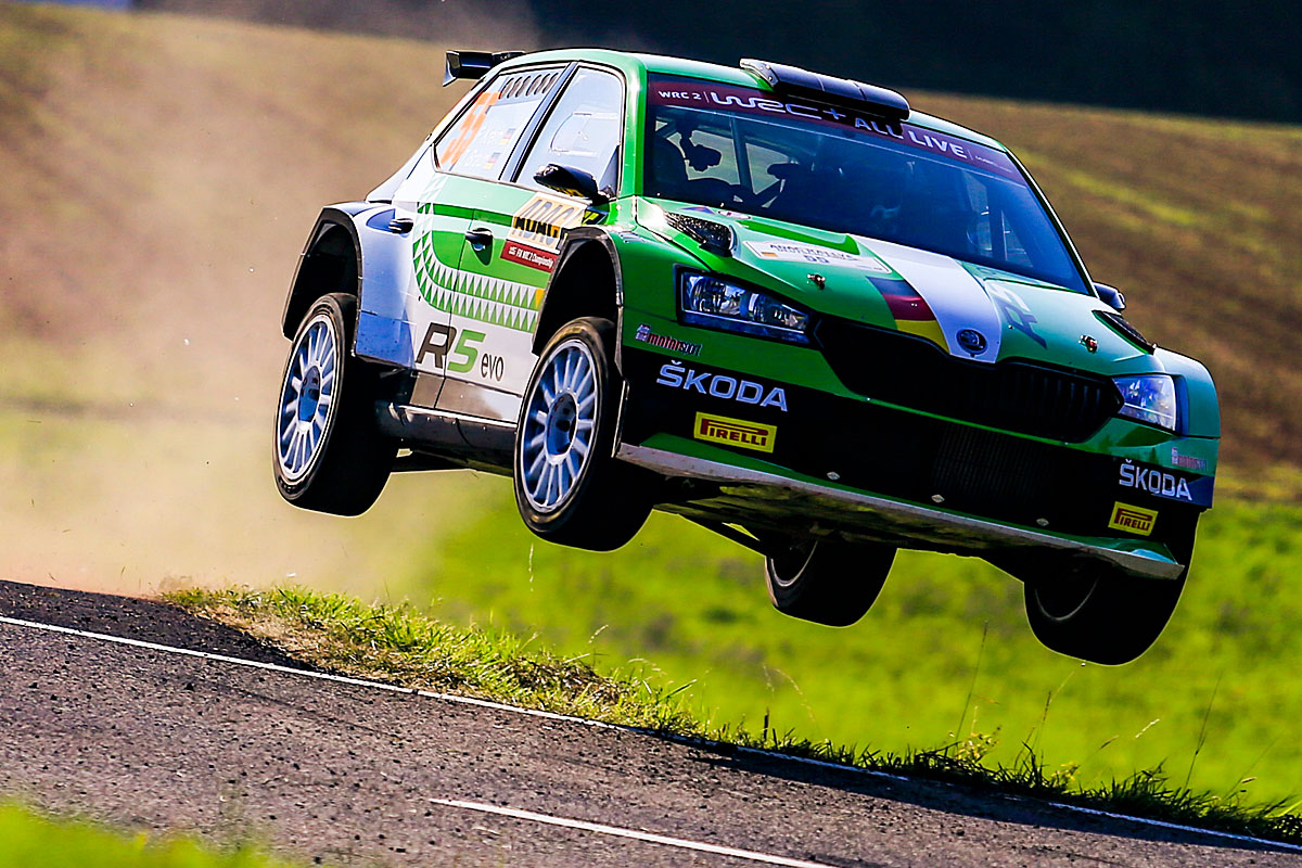 Deutsches Duell um WRC2-Sieg