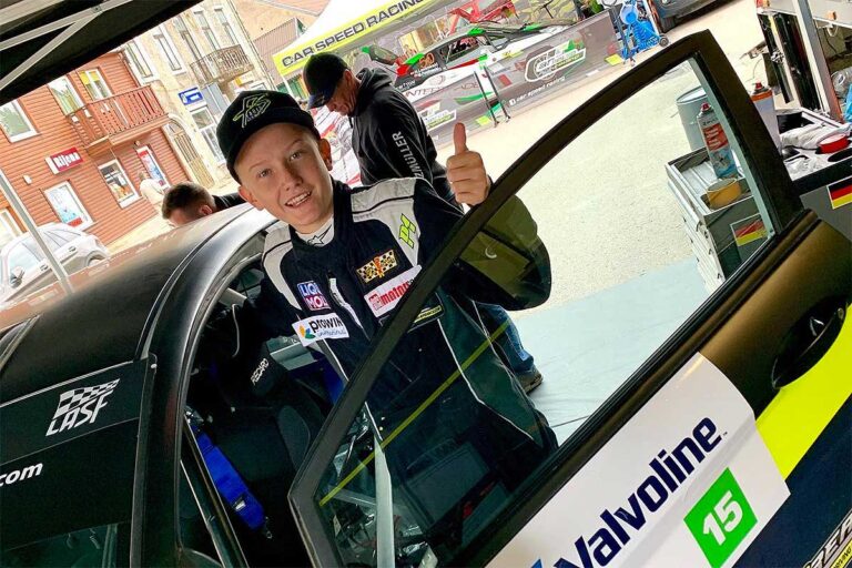 Starke Rallye-Premiere von Fabio Schwarz