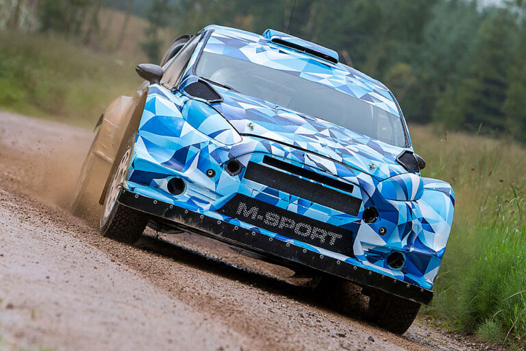Erster Test des neuen Fiesta WRC 2017