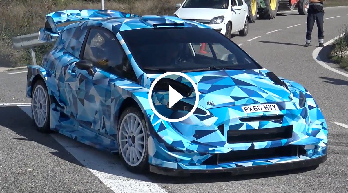 VIDEO: Ford Fiesta WRC 2017