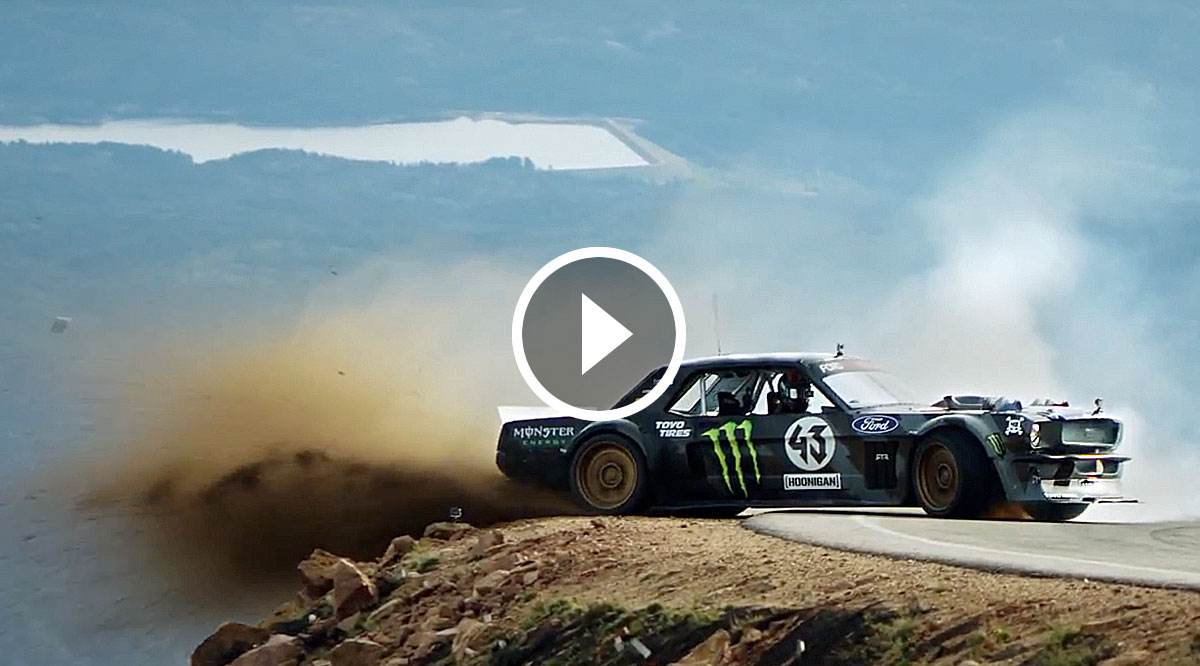 VIDEO: Ken Block Climbkhana