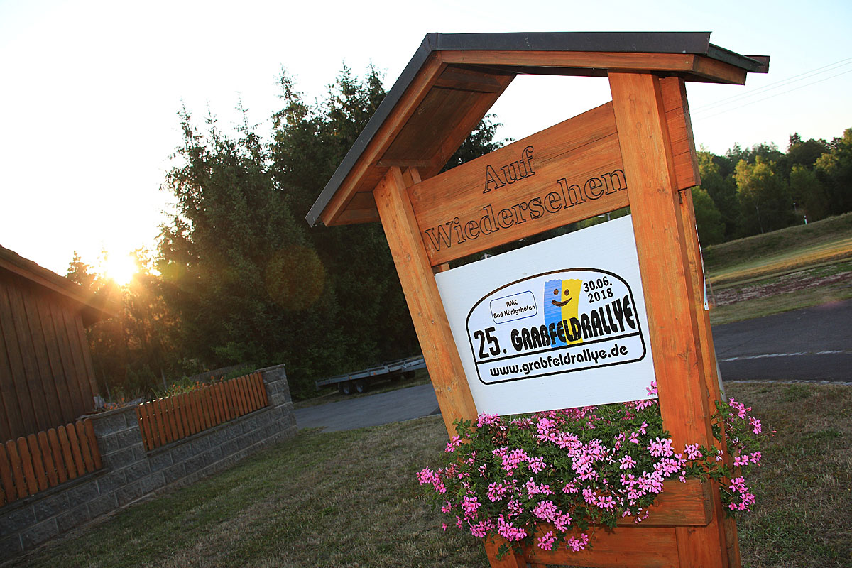 Grabfeld-Rallye ohne Glanz