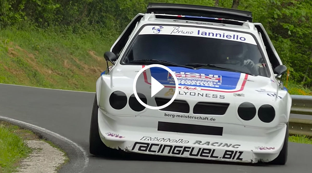 ONBOARD: Bergrenn-Lancia S4