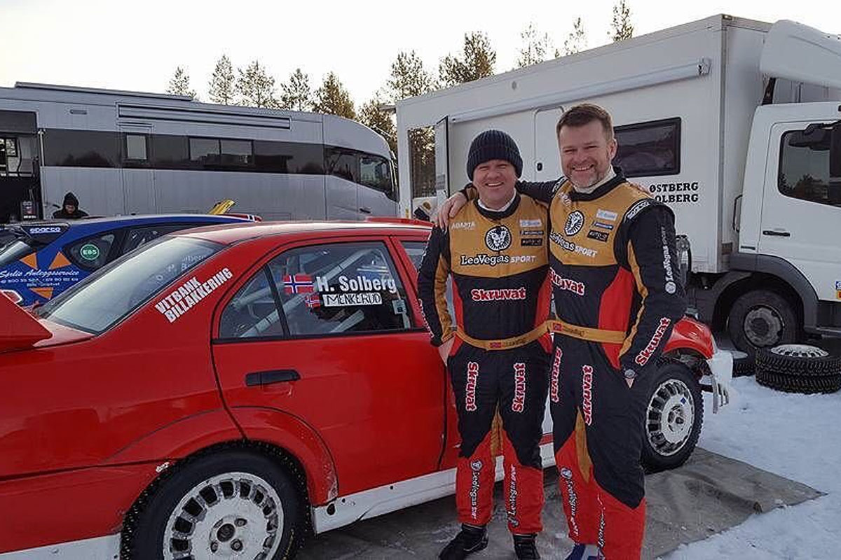Henning Solberg knapp vor Mads Östberg