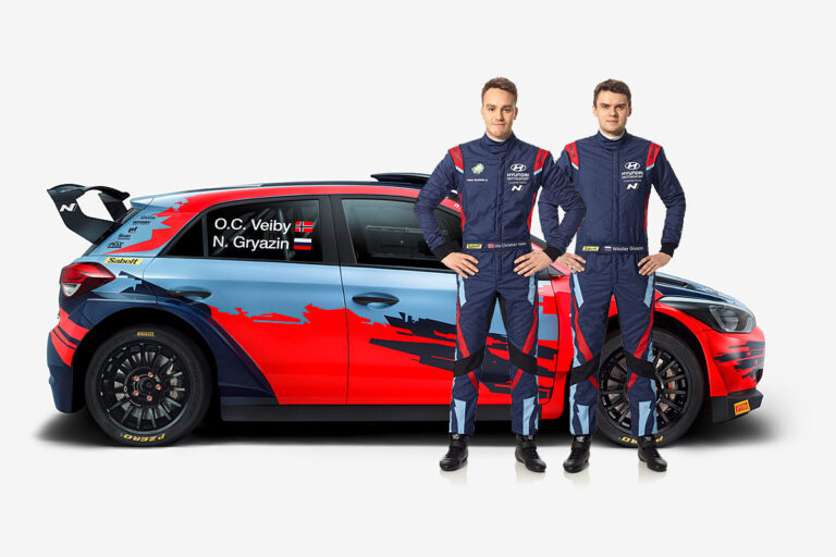 Hyundai schickt Veiby und Gryazin in die WRC2