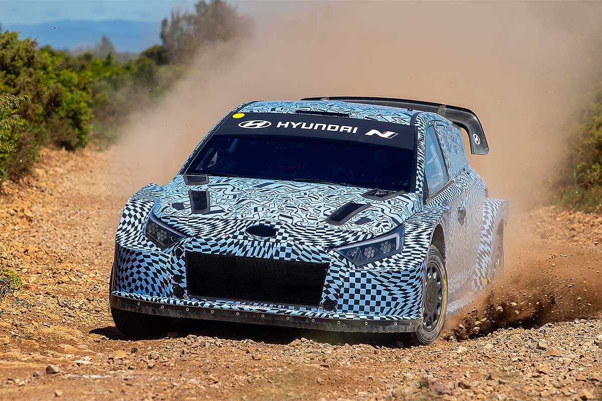 Hyundai steigt in die Rally1-Testarbeit ein