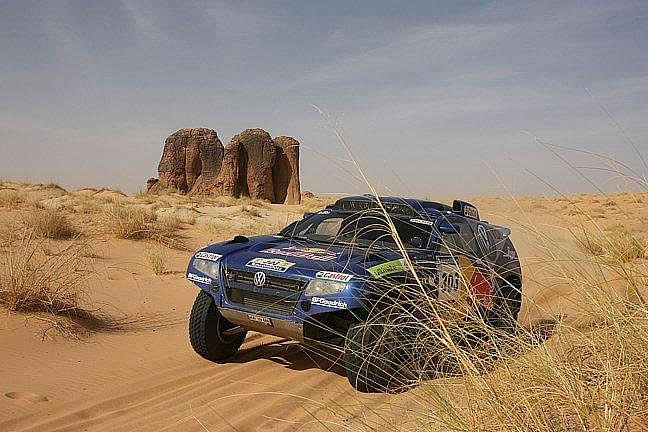 Zwei Race Touareg in Dubai