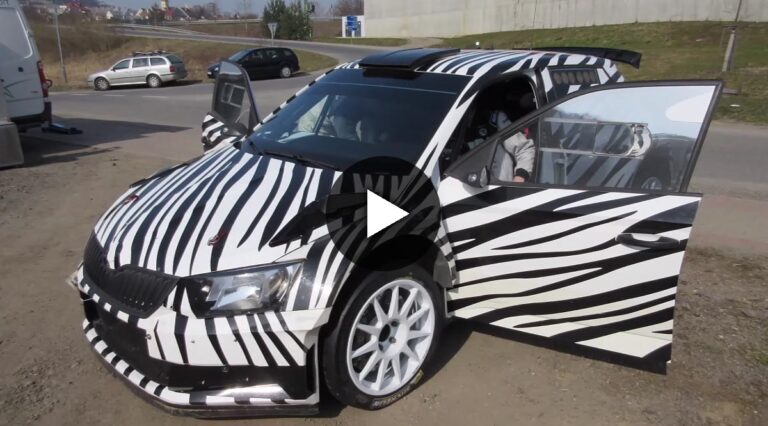 VIDEO: Skoda Fabia R5 Test