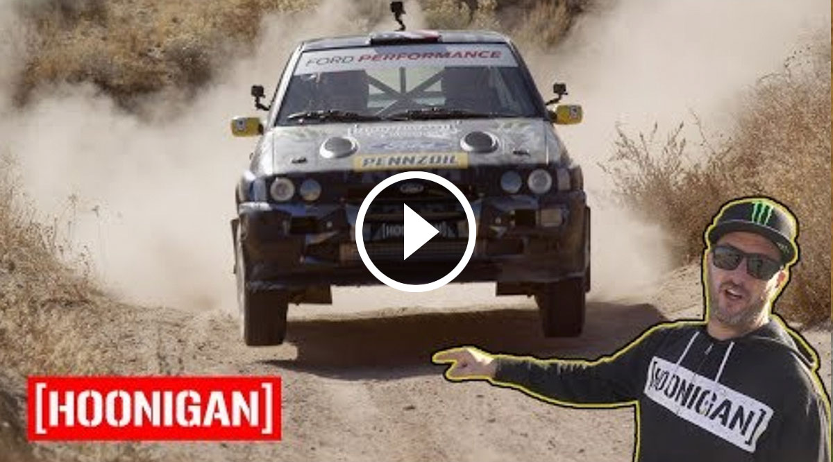 VIDEO: Ken Block Ford Escort