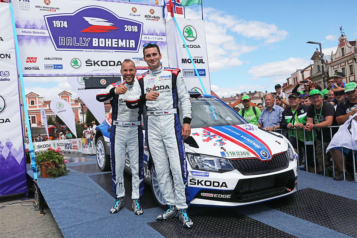 Skoda: Kopecky greift nach WRC2-Führung