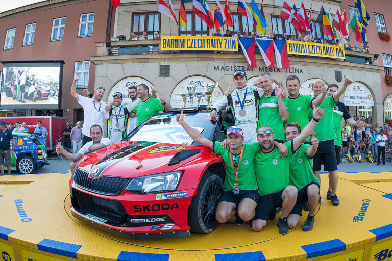 Jan Kopecky gewinnt Barum-Rallye