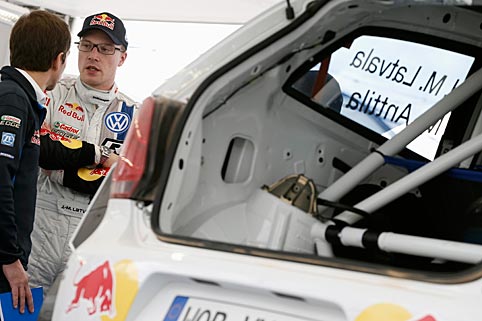 Latvala weiter gehandicapt