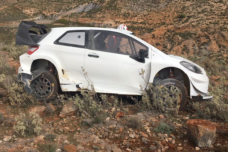 Latvala: Unfall bei Schotter-Test