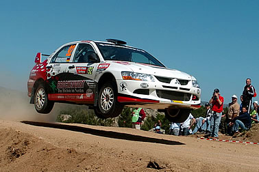 Mika wieder im Rallye Fieber