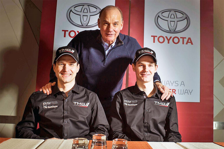 Toyota-Junior: Comeback von Jouhki