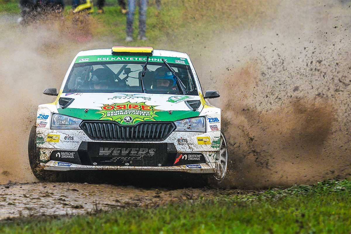 Tannert und Geipel sorgen für Rally2-Premiere bei Rallye 70