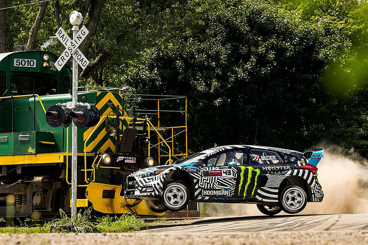 Gymkhana 9: Block kehrt zu den Wurzeln zurück