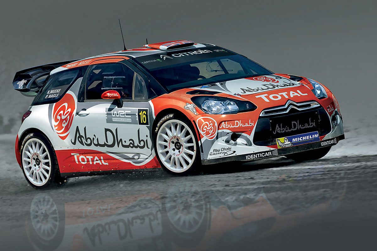 Meeke ohne Druck zur Monte