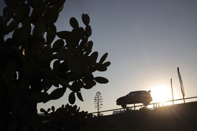 Latvala auf dem Durchmarsch