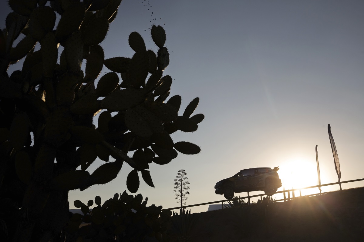 Latvala auf dem Durchmarsch