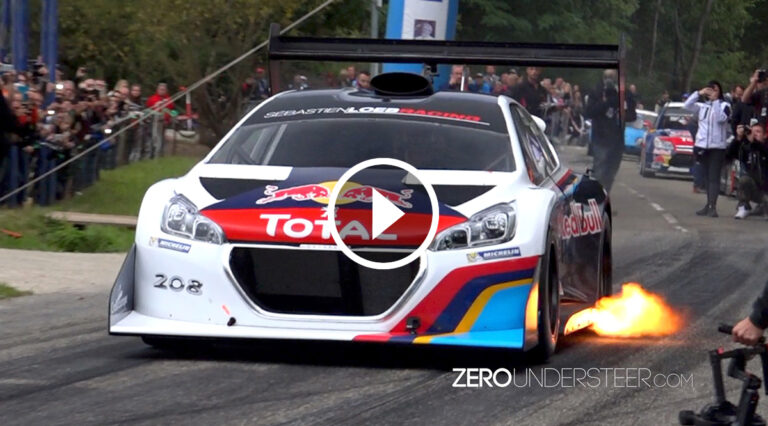 VIDEO: Loeb im Peugeot 208 T18