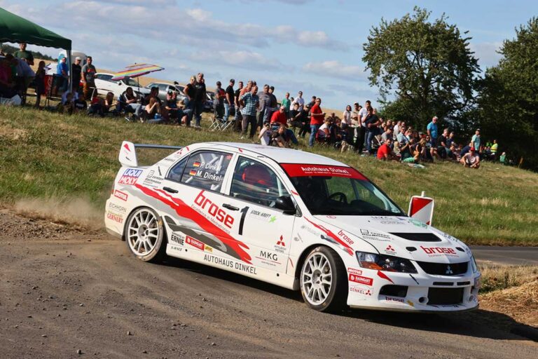 Dinkel-Zwillinge gewinnen die Main-Kinzig Rallye