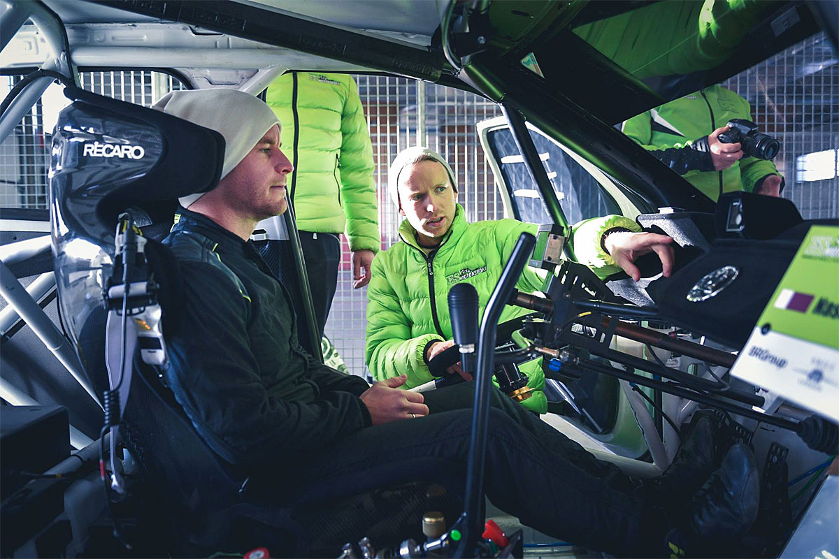 Mads Östberg schnuppert Rallycross-Luft