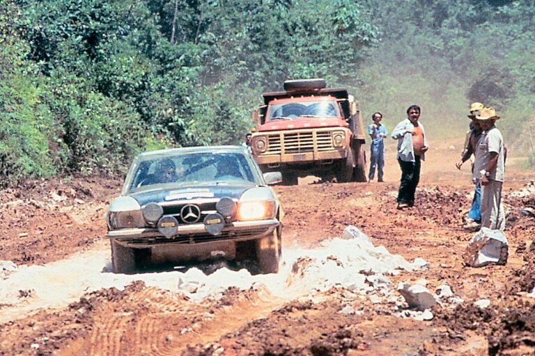 Mercedes im Rallyesport