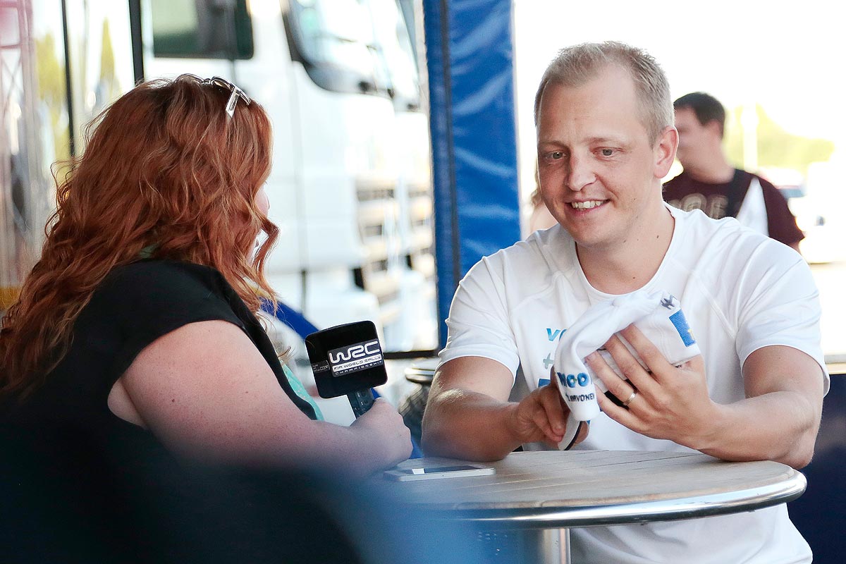 Mikko Hirvonen nimmt Abschied