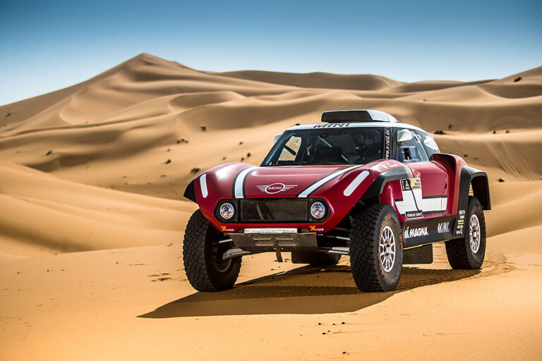 X-raid schickt neuen Mini-Buggy zur Dakar-Rallye