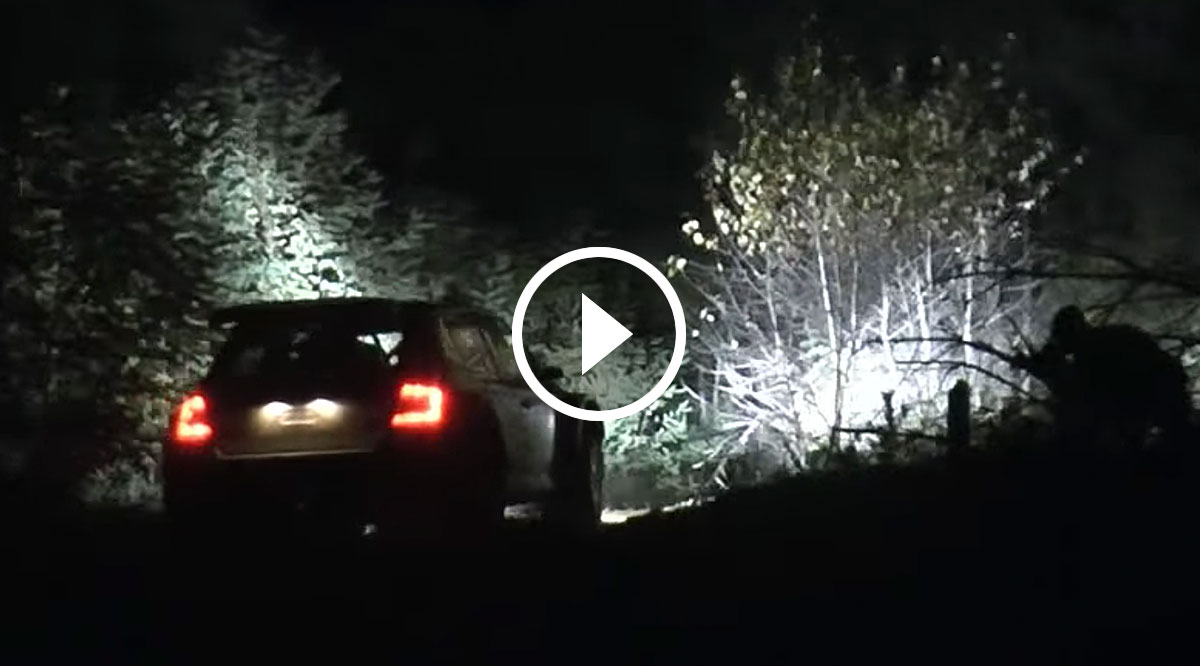 VIDEO: Lausitz-Rallye Shakedown