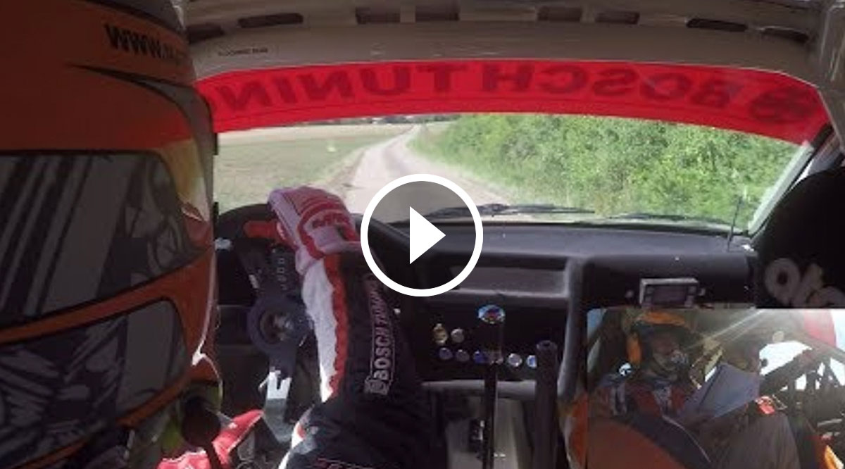 ONBOARD: Grabfeld-Rallye