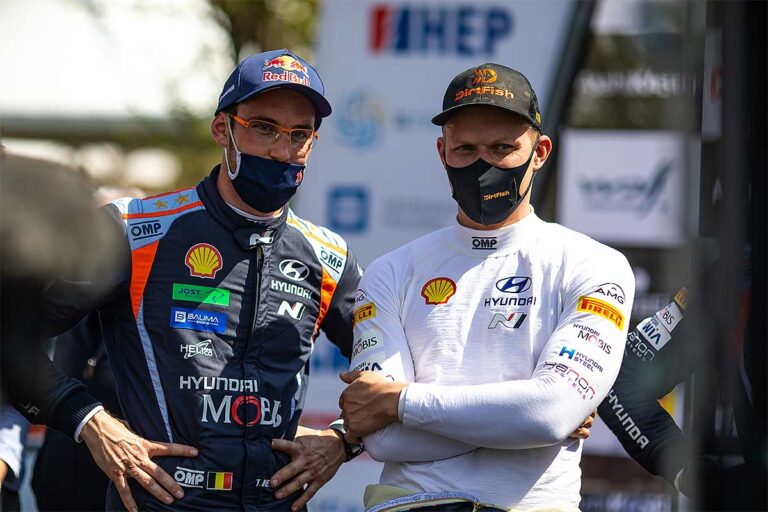 Hyundai verlängert vorzeitig mit Neuville und Tänak